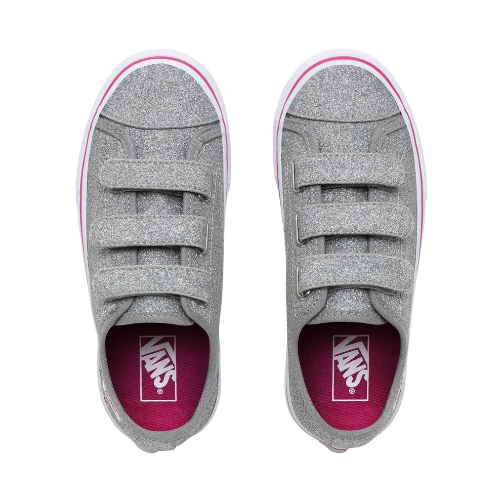 Vans Glitter Textile Style 23 V (Grey) (VN0A3JFNT2O)