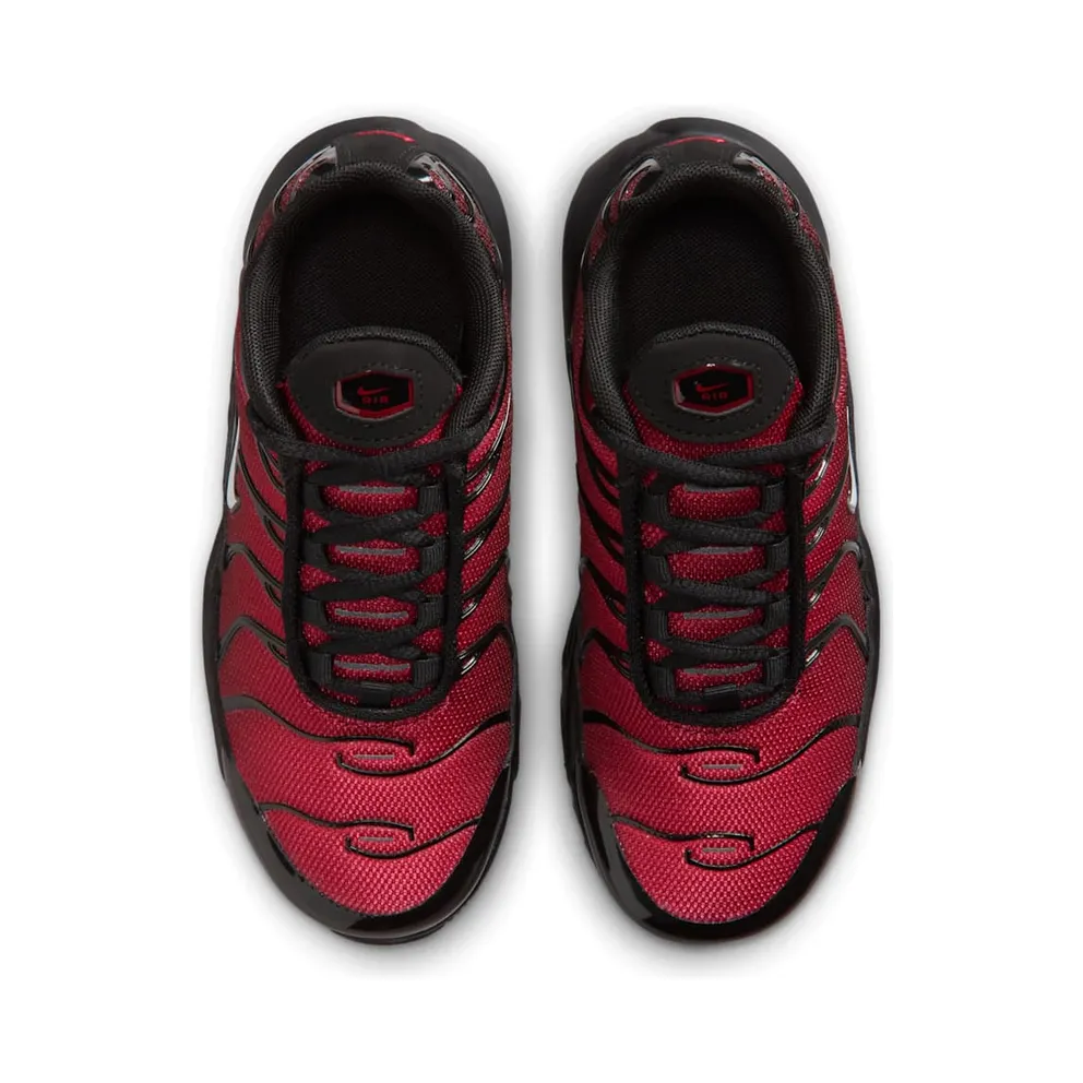 Nike Air Max Plus Premium “Tough Red / Black / Mystic Dates / Grey Fog” (FZ0023-606)