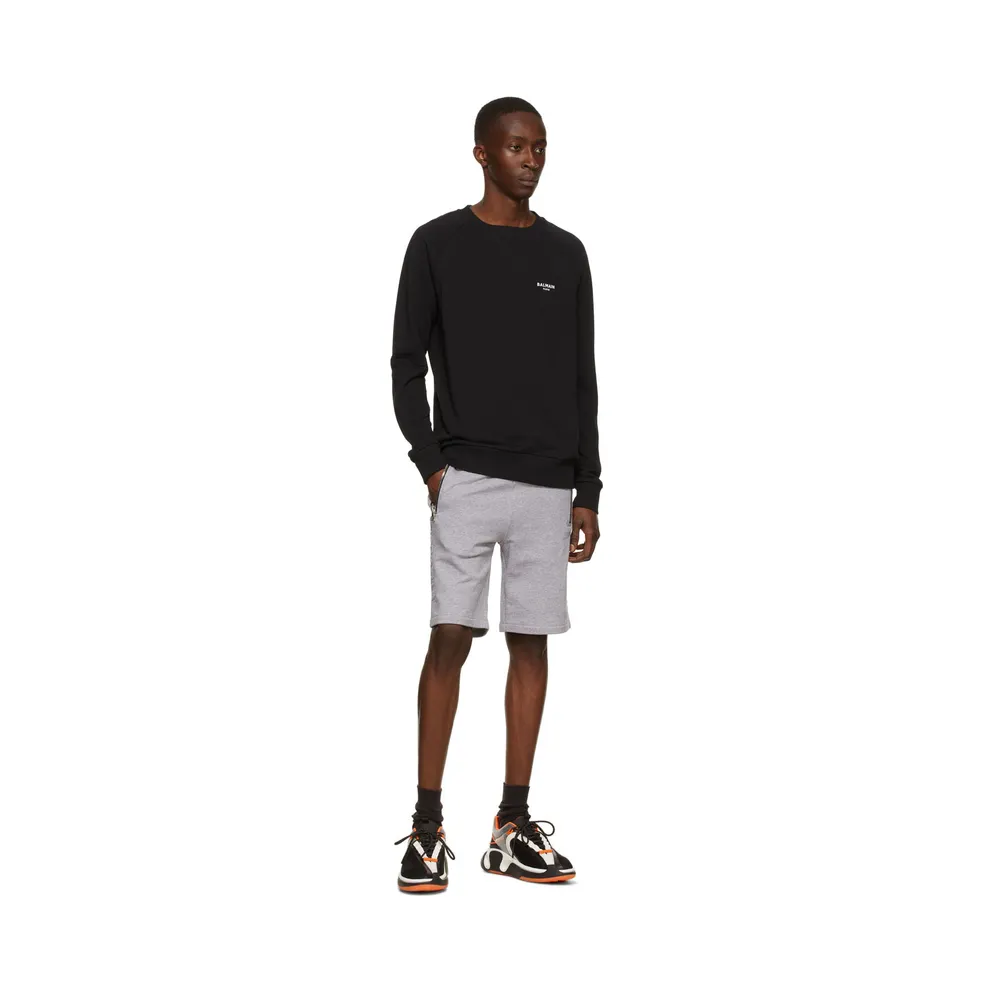 Balmain Black & Orange B-Runner (XM1VI261TRBY)
