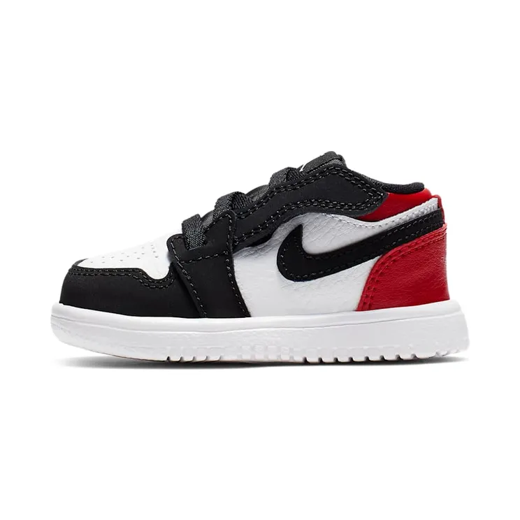 Jordan 1 Low ALT TD Black Toe “White / Gym Red / Black” (CI3436-116)