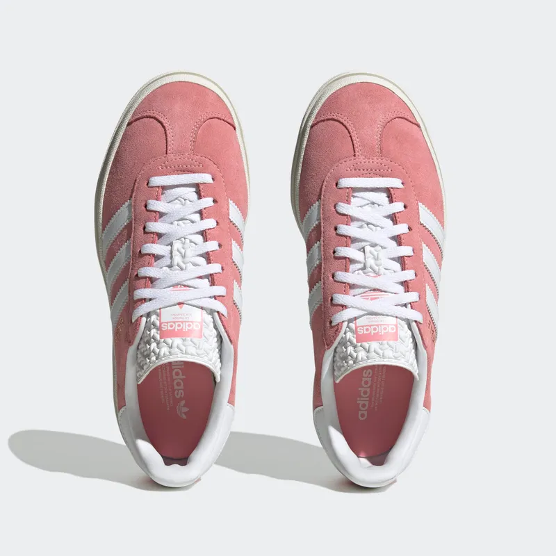 Adidas Gazelle Bold Super Pop / Cloud White / Core White (IG9653)