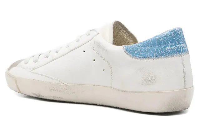 Philippe Model Mixage Logo Detail “White/Blue” (PRLU WX52) (2)
