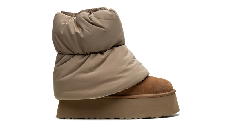 Ugg Classic Mini Dipper Puffer Boot “Amphora Chestnut” (1158275-AHS)