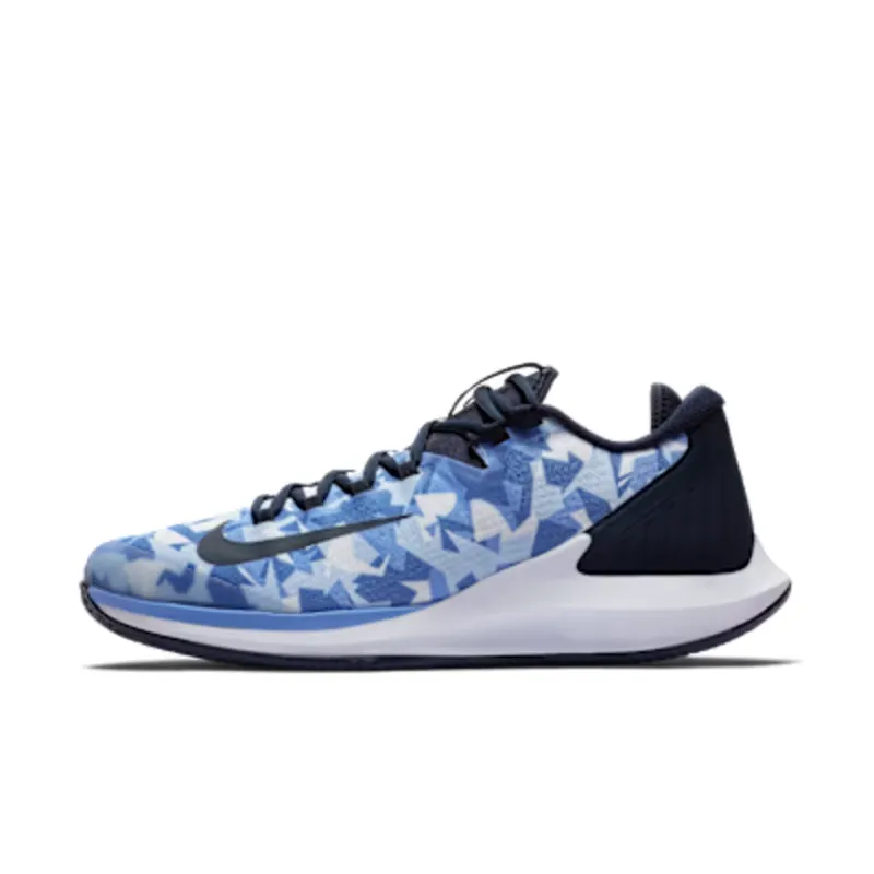 NikeCourt Air Zoom Zero (gravel) Blue “Royal Pulse / White / Indigo Storm / Obsidian” (AA8017-406)