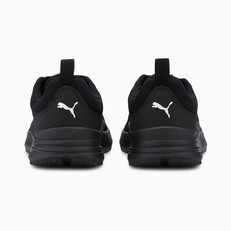 PUMA Wired Run Youth Black/White (374214-01)