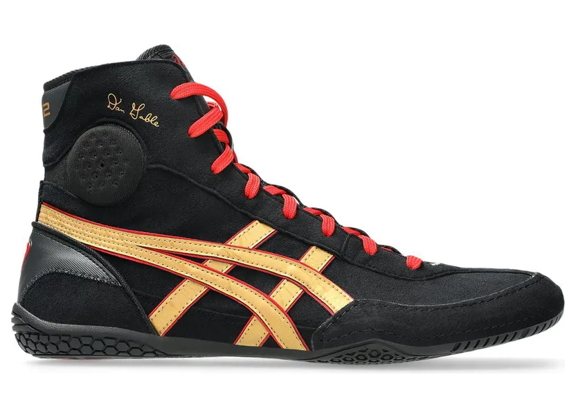 ASICS Dan Gable Evo 3 Black Pure Gold (1081A052-002)