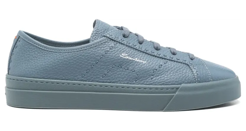 Santoni aus Leder “Blue” (MBGT22063AVZTMIA)