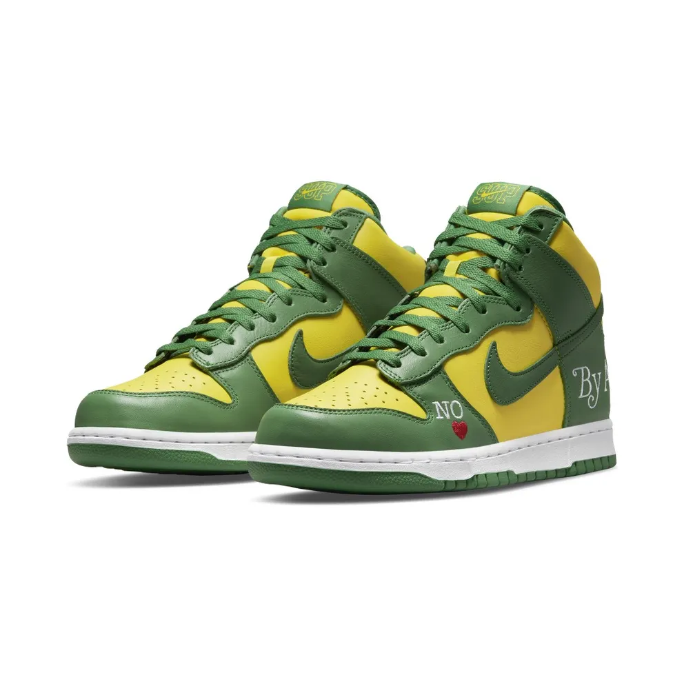 Nike x Supreme SB Dunk High Brazil Pine Green (DN3741-700)