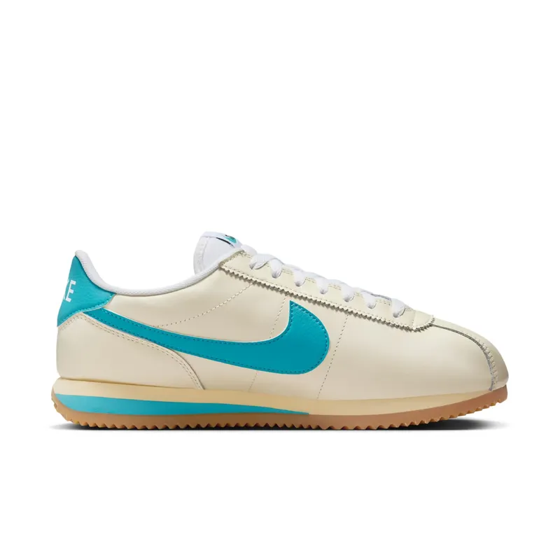 Nike Cortez “Coconut Milk Gum Yellow Pale Vanilla Teal Nebula” (HF4268-113)