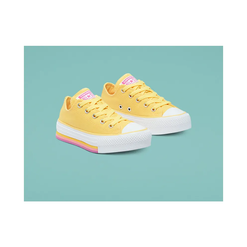 Converse Seasonal Colour Dainty Chuck Taylor All Star Low Top Citron Pulse/White (670736C)