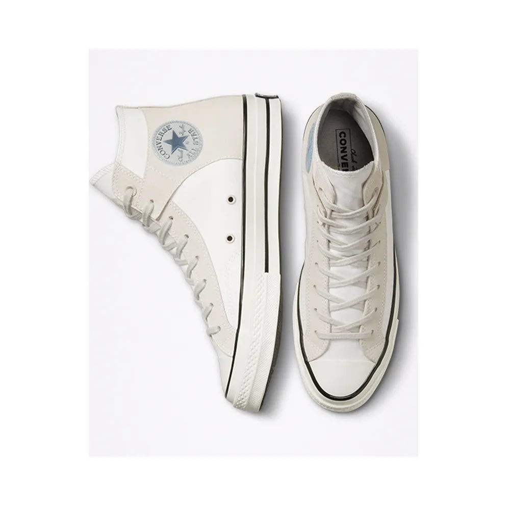 Converse Chuck 70 Crafted Canvas White/mouse/Black (A01780C)