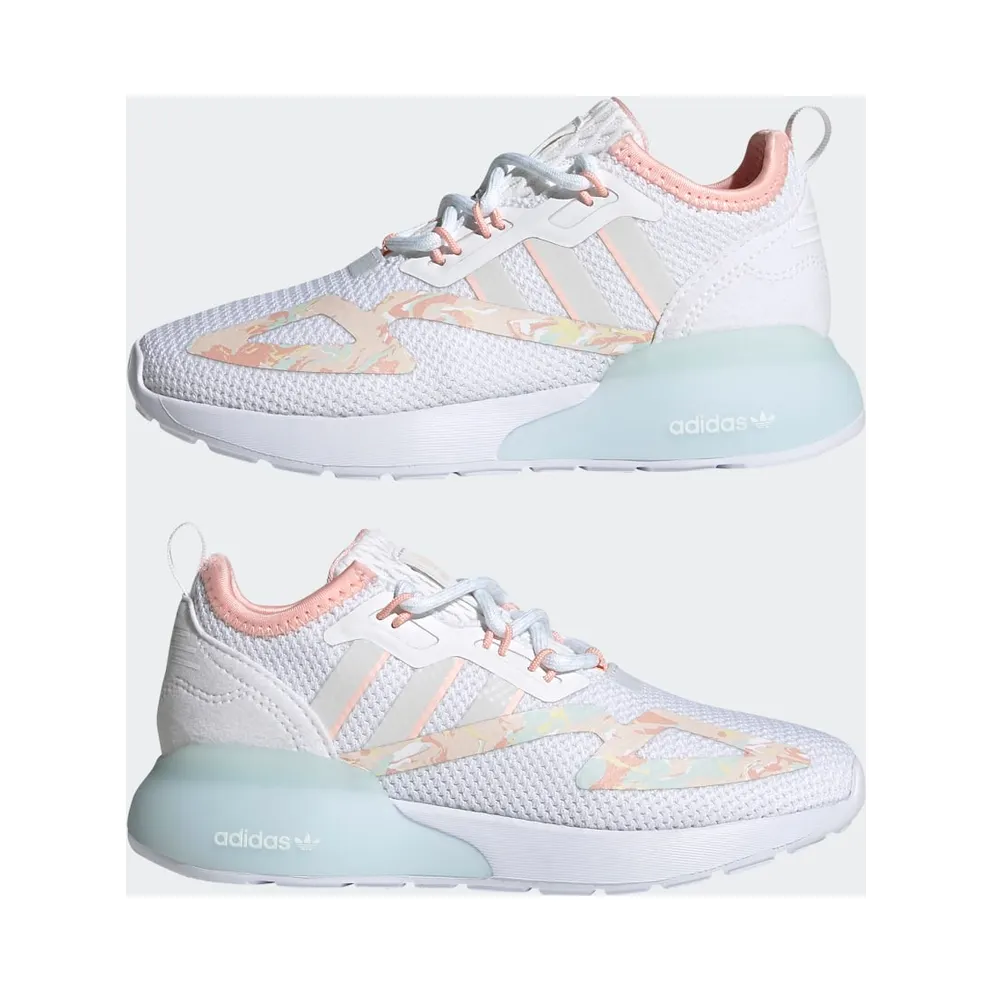 adidas ZX 2K Cloud White / Cloud White / Haze Coral (H02365)