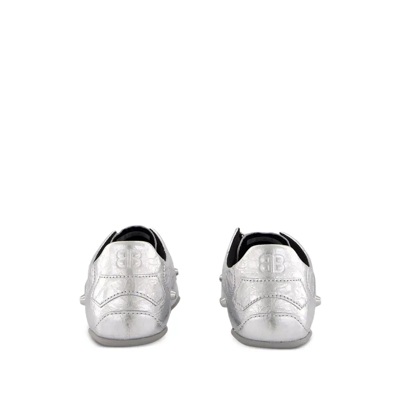 Balenciaga City Metallic Studded “Silver” (856693 WZCYL 8800)