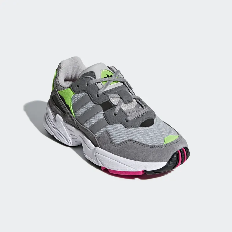 adidas Yung-96 Grey Shock Pink (Youth) Grey Two/Grey Three/Shock Pink (DB2802)