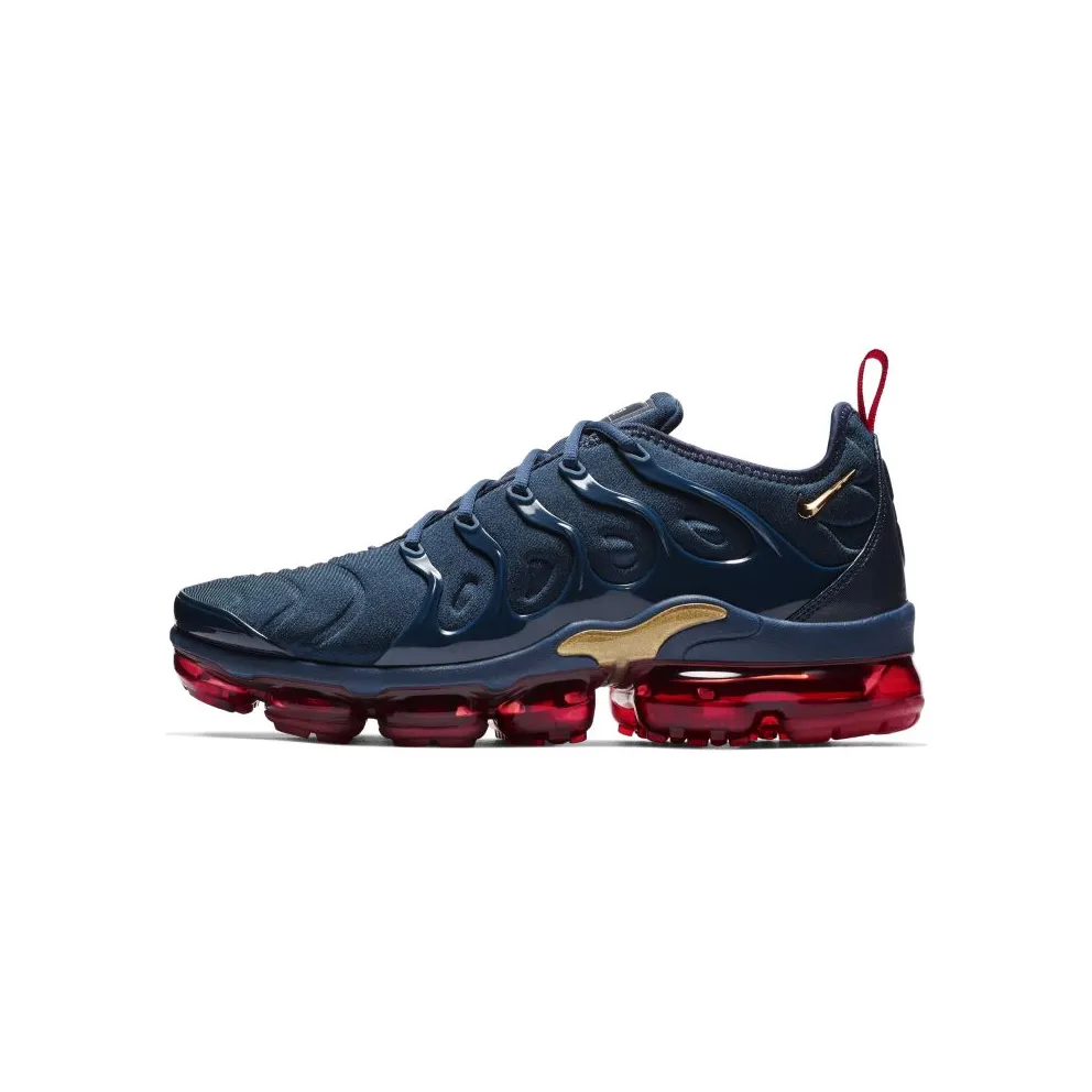Nike Air VaporMax Plus Olympic Midnight Navy/Metallic Gold-Black (924453-405)