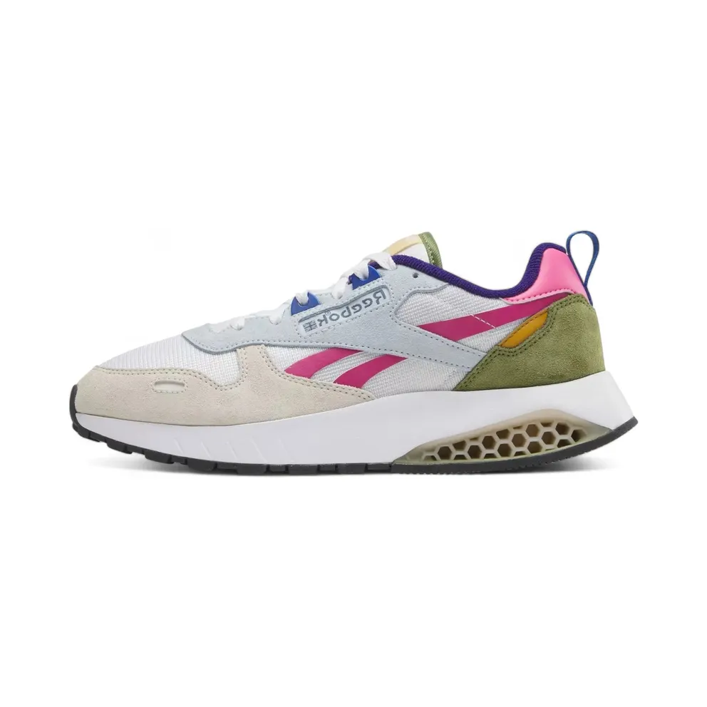 Reebok CLASSIC LEATHER HEXA “White/Pink/Green” (ID5404)
