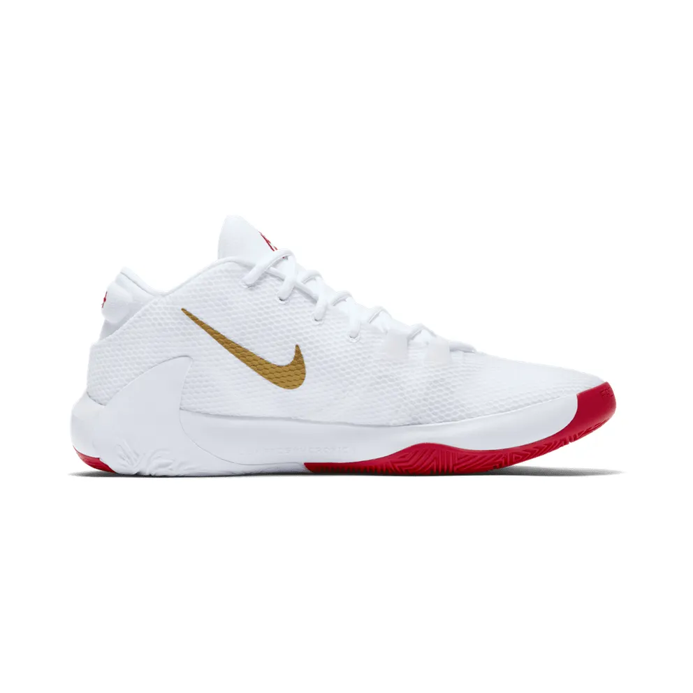 Nike Zoom Freak 1 Roses White/Metallic Gold-University Red (BQ5422-100)