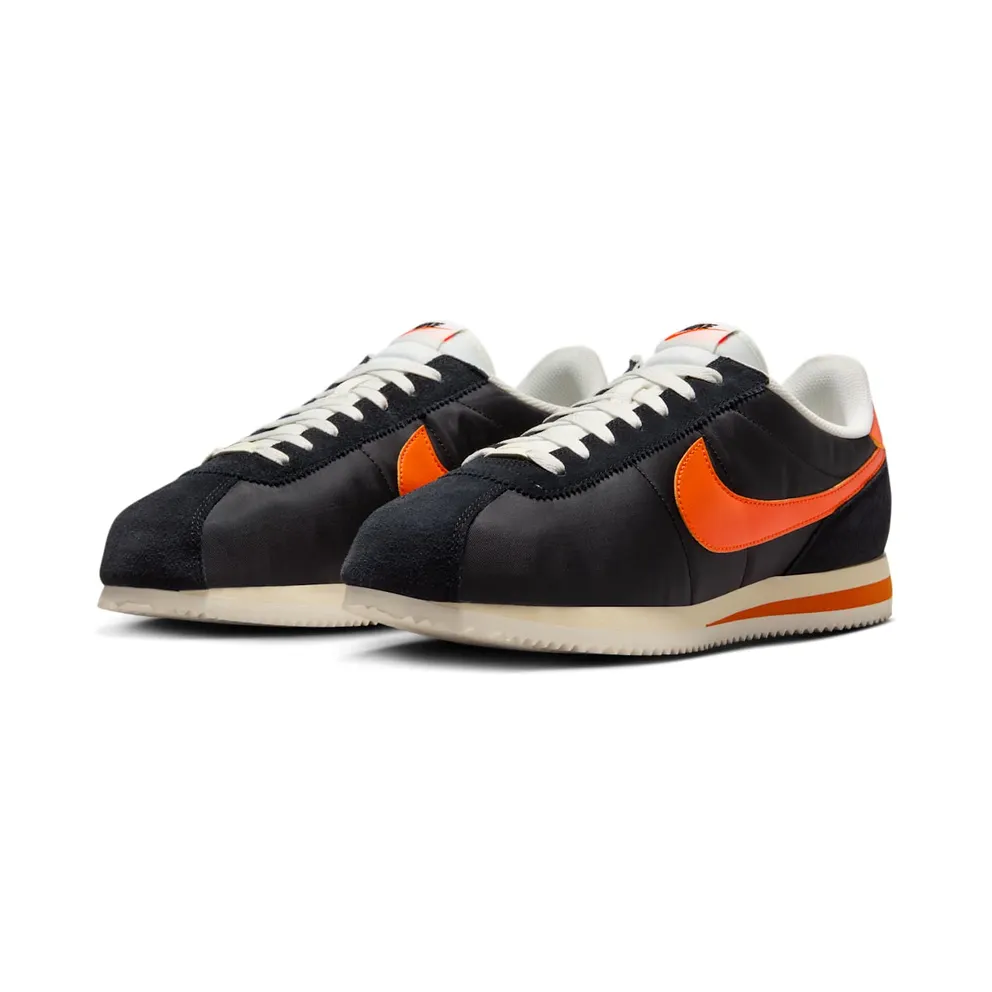 Nike Cortez TXT Black Sail Safety Orange (HF0263-003)