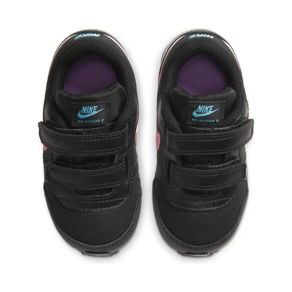 Nike MD Runner 2 “Black / Blue Fury / Purple Nebula / Watermelon” (806255-020)