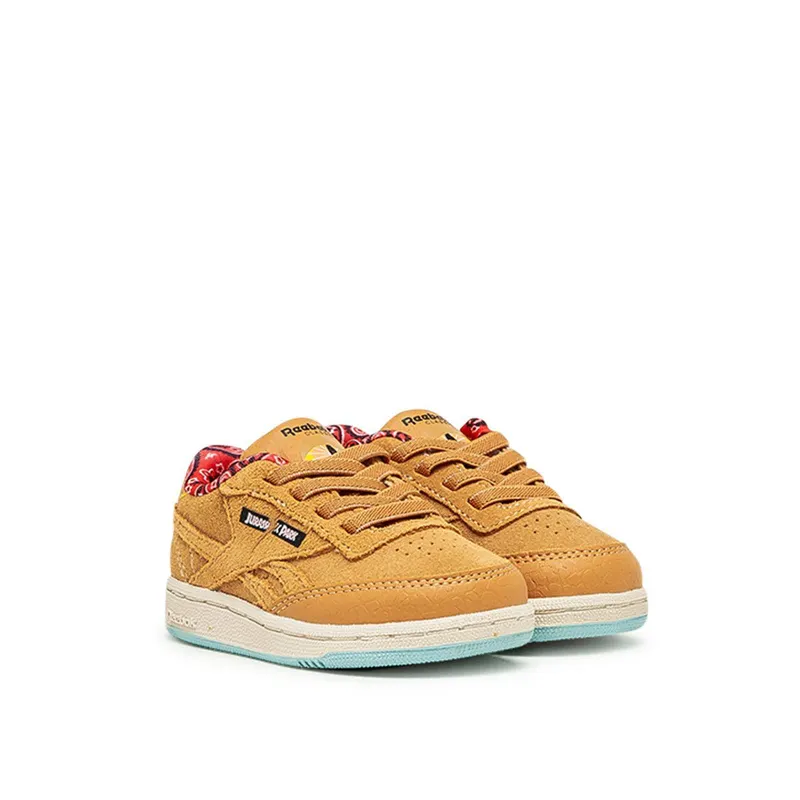 Reebok Jurassic Park Club C 85 Rich Ochre / Diffused Blue / Stadium Red (GZ0538)