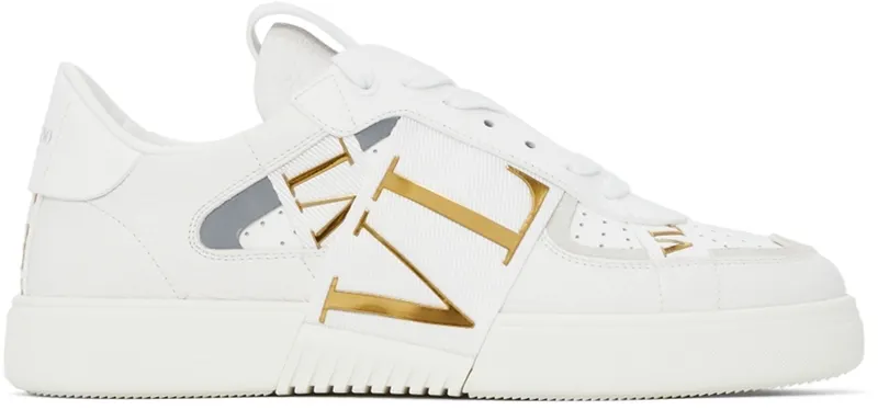 Valentino Garavani Leather VL7N With Bands Low Sneakers (WY0S0C58KIG)