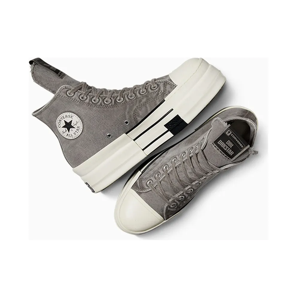 Converse DBL DRKSTAR Chuck Taylor All Star 70 Hi Rick Owens DRKSHDW Overdye Concrete (A06755C)
