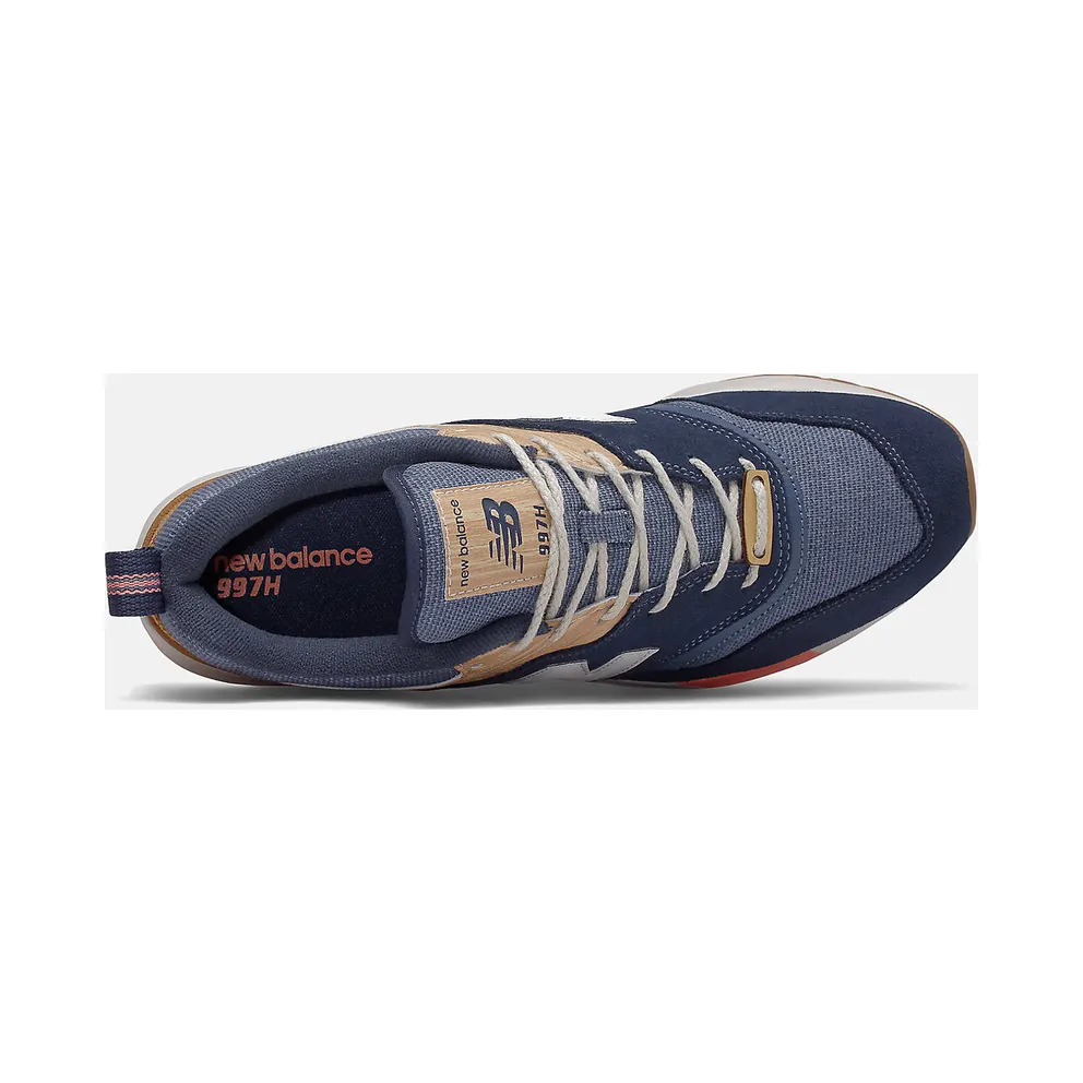 New Balance 997H Navy Workwear Brown Navy/Workwear Brown-White (CM997HAK)