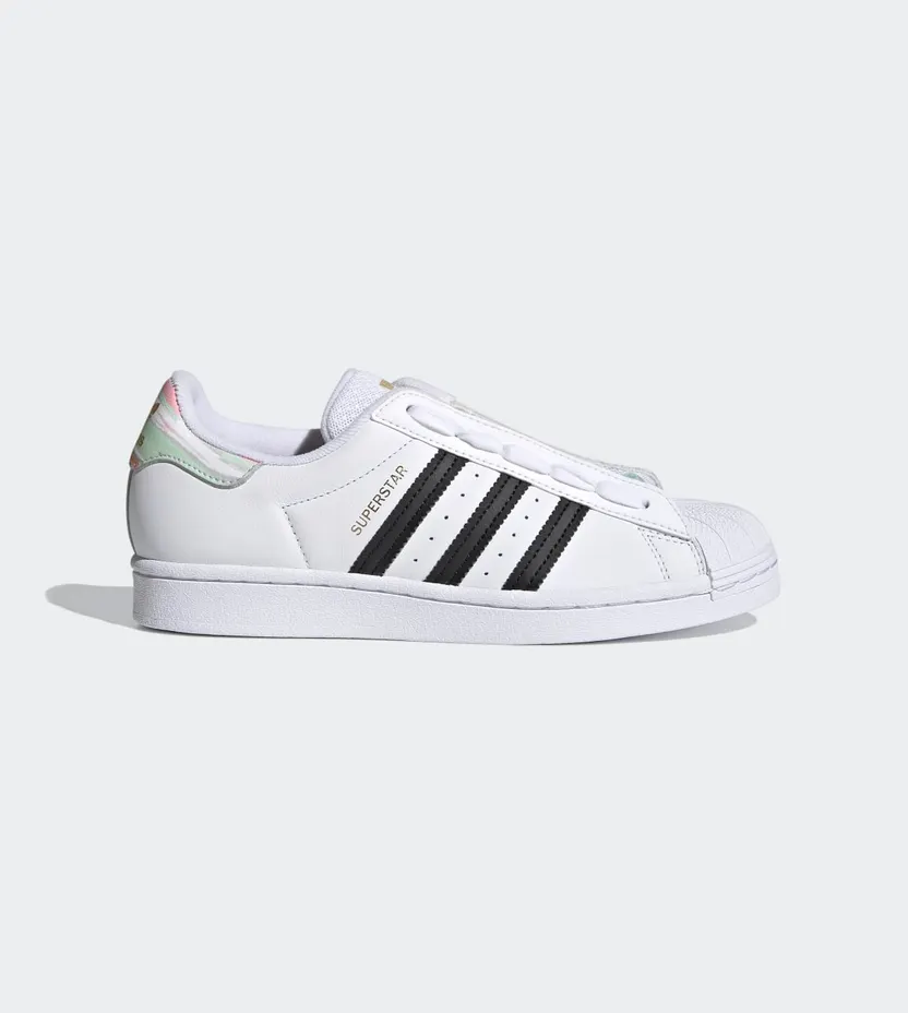 adidas Superstar Cloud White / Core Black / Frozen Green (FY5132)