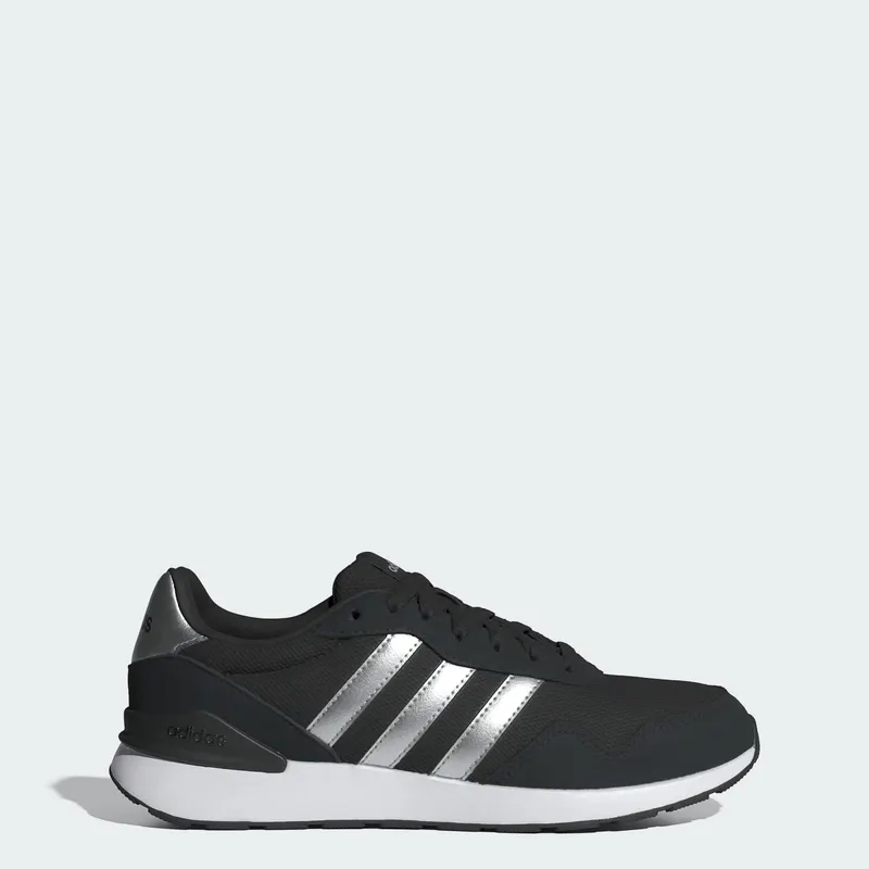 Adidas Run 60s 4.0 Core Black / Silver Metallic / Cloud White (JR6626)