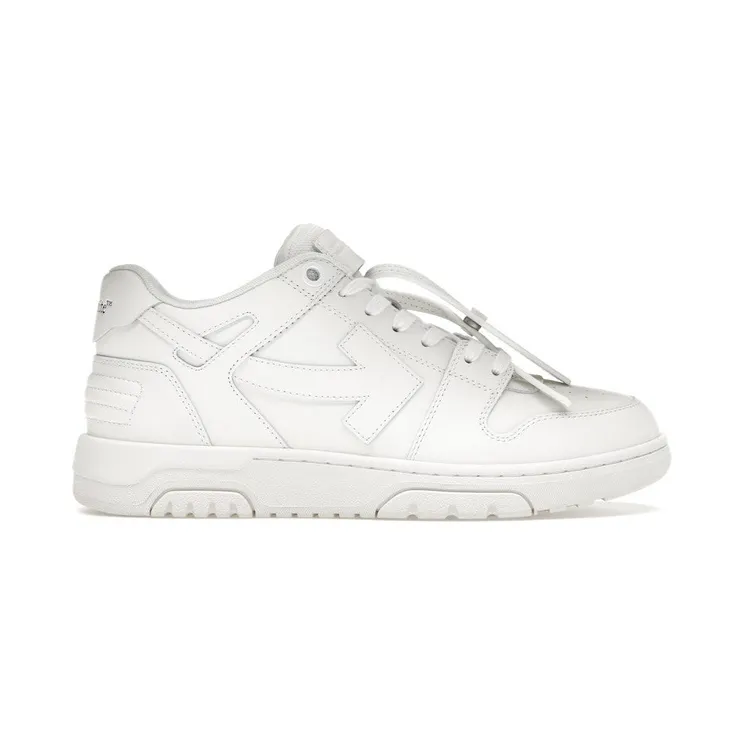 OFF-WHITE Out Of Office Low Triple White Sole (OMIA189C99LEA009-0101)