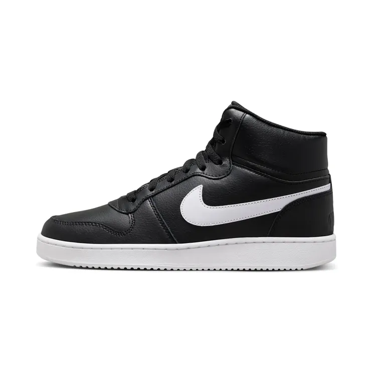 Nike Ebernon Mid ‘Black White’ “Black / White” (AQ1773-002)
