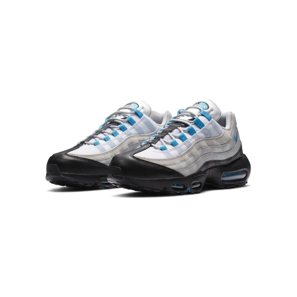 Nike Air Max 95 Laser Blue (2020) Black/Neutral Grey-Dark Grey-White-Laser Blue (CZ8684-001)