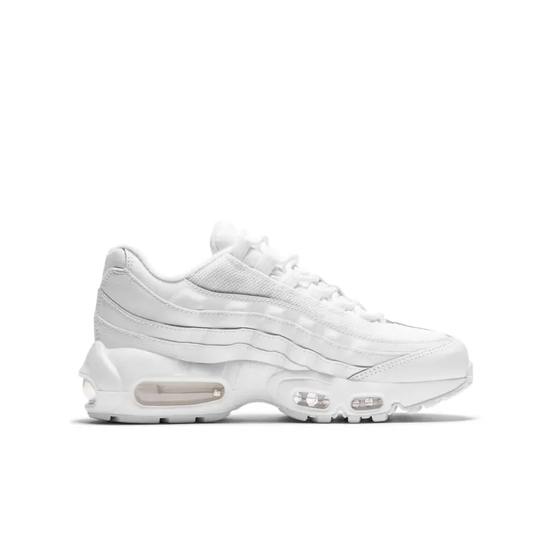 Nike Air Max 95 Recraft Triple White (GS) White/White-White-White (CJ3906-100)