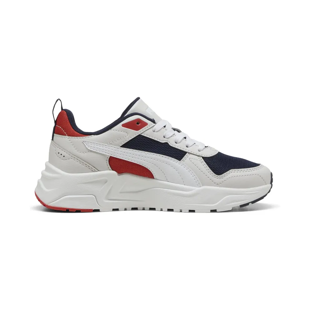 Puma Trinity 2 LT “Puma Navy / Puma White / Feather Gray / Red Fire” (403703_03)