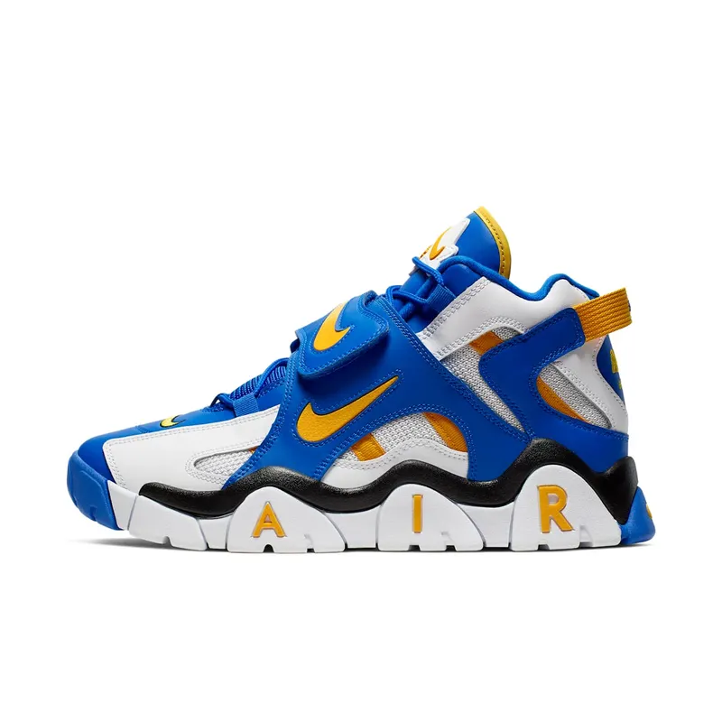 Nike Air Barrage Mid Rams White/Laser Orange-Racer Blue-Black (AT7847-100)
