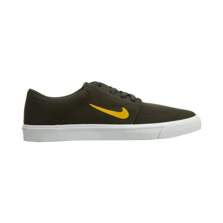 Nike Sb Portmore Cnvs Sequoia University Gold-Black-White