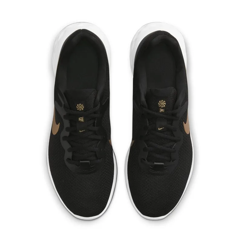Nike Revolution 6 Next Nature Road Running Black 50% Sustainable Materials (DC3728-002)