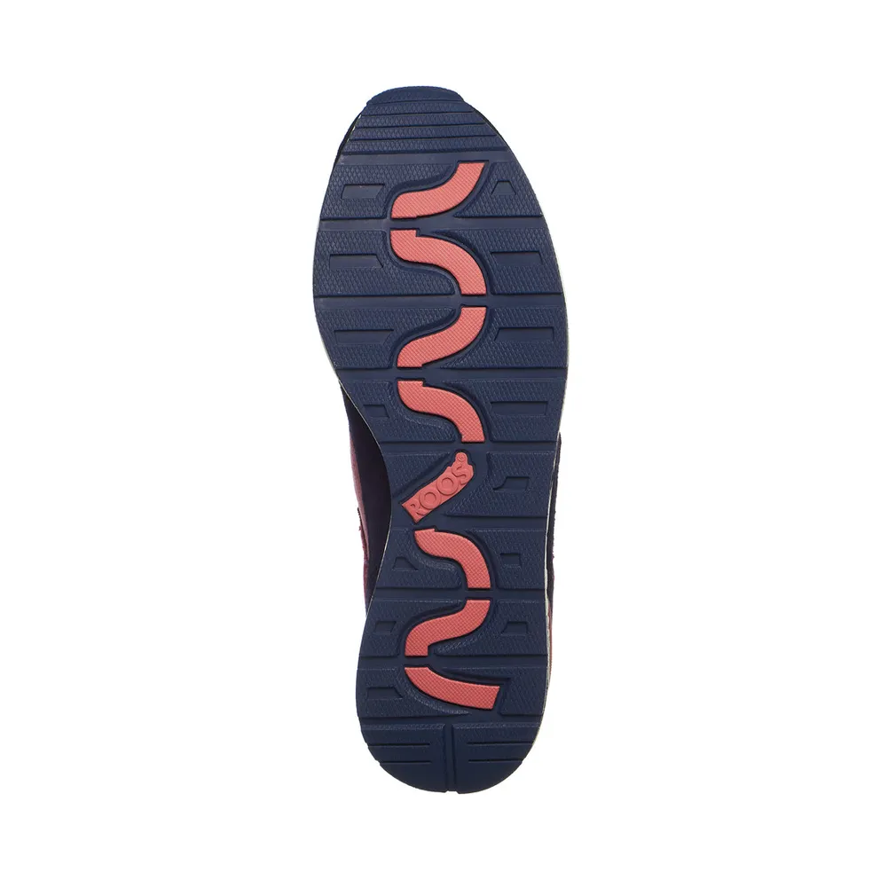 KangaROOS ROOStraditions Corduroy Racer 2 Dynacoil Handmade in Germany Dark Navy / Dusty Rose (47510-4058)
