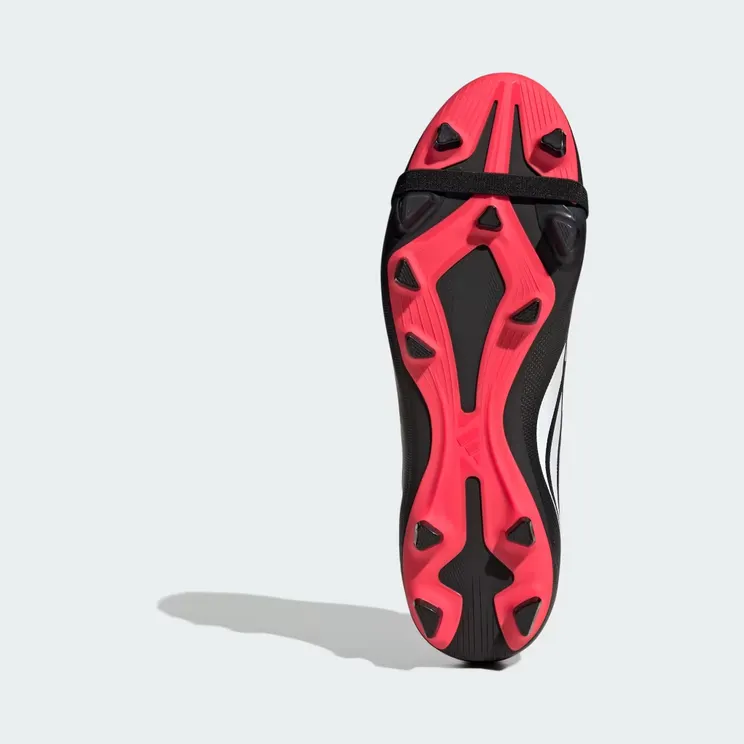 adidas Predator Club Fold-over Tongue Firm Ground/multi Ground Football Boots “Core Black / Cloud White / Lucid Red” (JR3330)