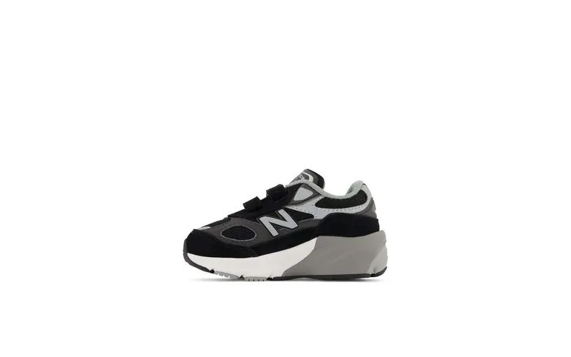 New Balance 990v6 Hook and Loop Black Silver (IV990BK6)