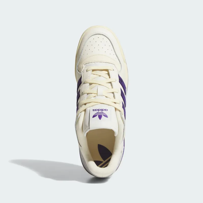 Adidas Forum Low CL Cream White / Collegiate Purple / Warm Vanilla (JI3268)