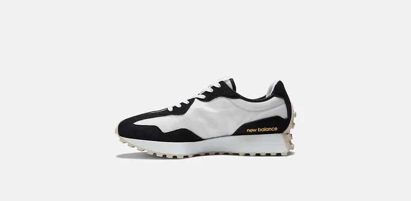 New Balance New Balance Unisex 327 White/Yellow (MS327SO)