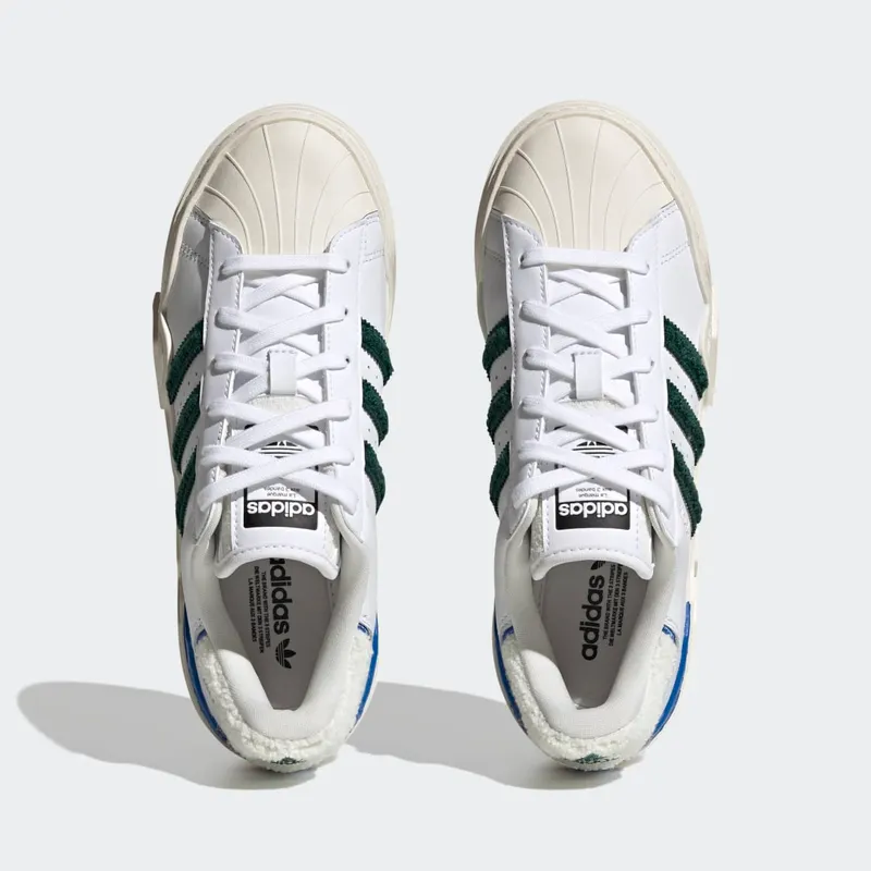 Adidas Superstar Bonega 2B Cloud White / Dark Green / Bright Royal (HQ9884)