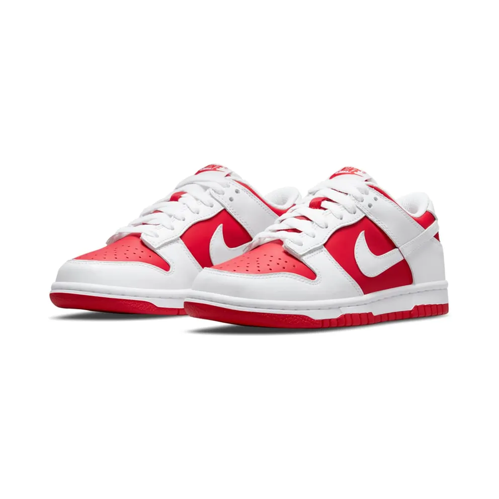 Nike Dunk Low Championship Red (GS) (2021) (CW1590-600)