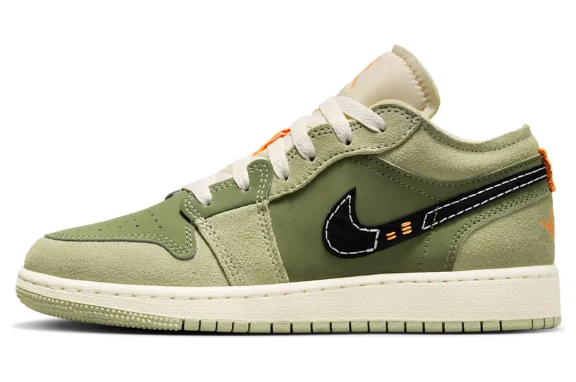 Air Jordan 1 Low Craft SE GS “Light Olive” (FD9092-300)