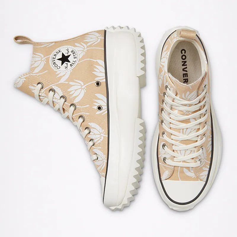 Converse Summer Spirit Run Star Hike High Top Sesame/egret/Black (171921C)