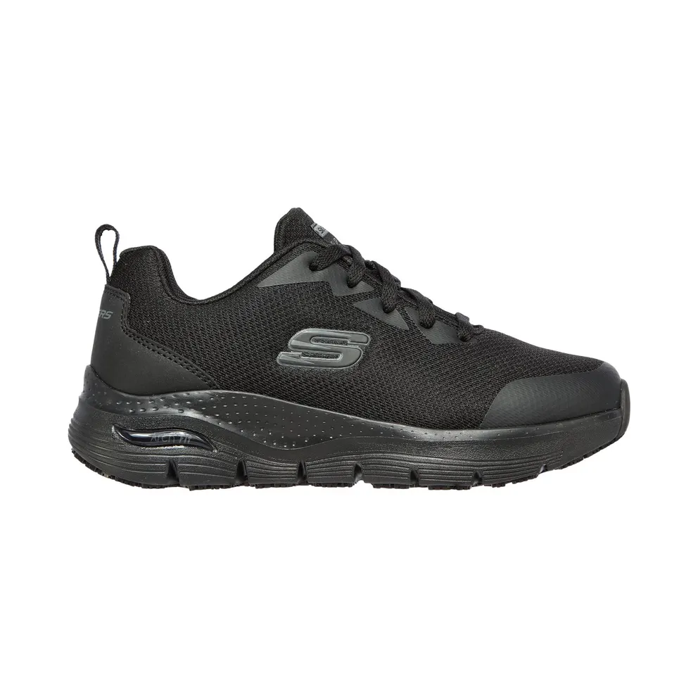Skechers Work: Arch Fit SR Sneaker Schwarz