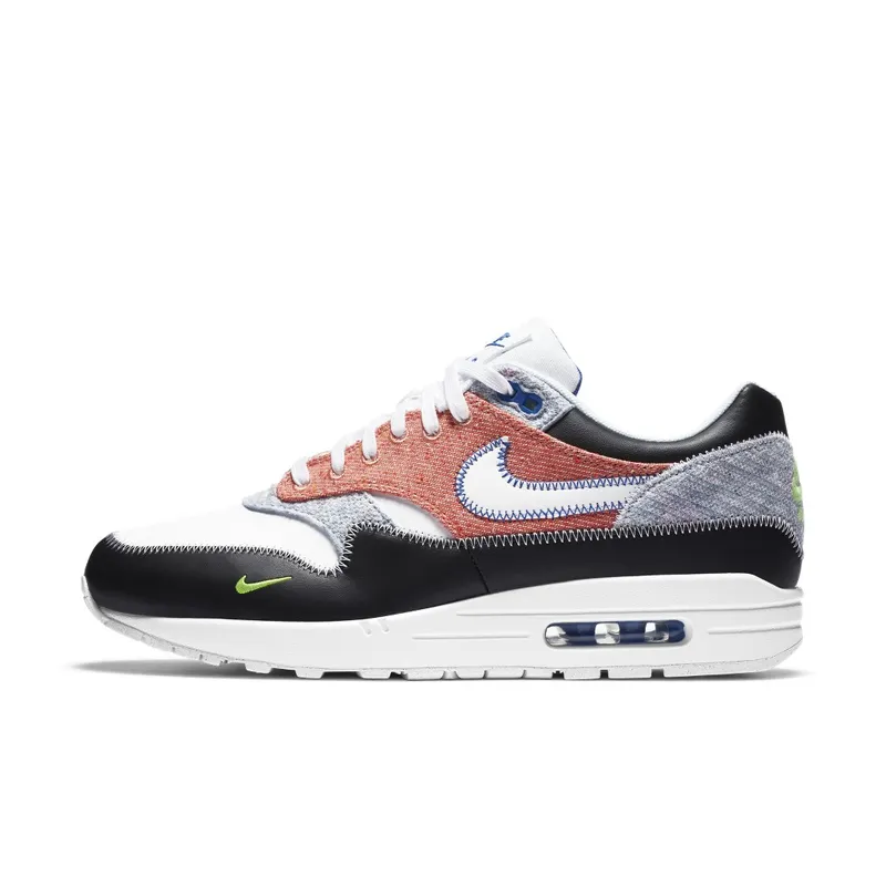 Nike Air Max 1 Recycled White White/Black-Electric Green-Game Royal (CT1643-100)
