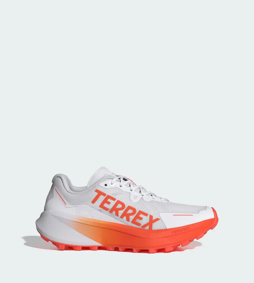 Adidas Terrex Agravic 3 Trail Running Cloud White / Semi Impact Orange / Dash Grey (JI0955)