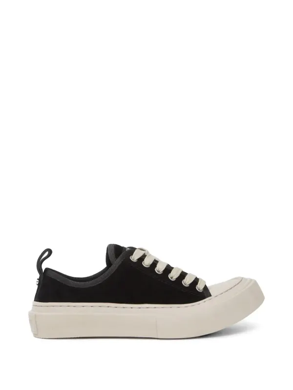 Ann Demeulemeester Halli Vulcanized low-top – Black (B0014076LT199)